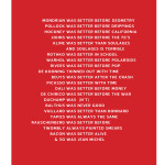 Art History-Part  2, silkscreen/paper, 105 x 75 cm.