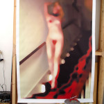 Bloody Bride, digital print/canvas & resin, 3 formats available