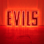 EVILS, , 500x250 cm approx, metal, paint, light bulbs and sequencer loop, soundtrack.