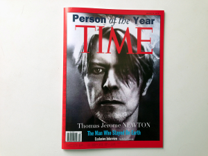 TIME magazine fac-similé, March 16 2015 edition with modified cover and content. Edition of 500.