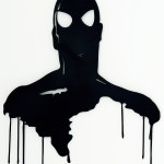 Terrormask, 2006, lasercut metal & paint, 100x100 cm- Ed. of 8