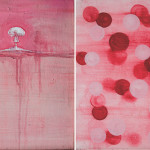 The Day-D, 2014, acrylic on canvas, diptych-41x66cm.