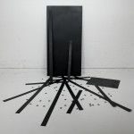 The Dead Flag Blues, 2006, lasercut metal & paint, Ed. of 3, dimensions variable